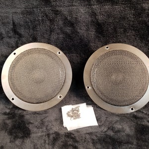 Vintage Cerwin Vega D-5 Paar 5in Midrange Lautsprecher Mesh