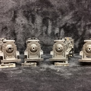 Vintage Lot of 4 Tri-Ang HO Scale R.32 Steam Locomotive 4-6-2 2335 For Parts or Repair Read Description