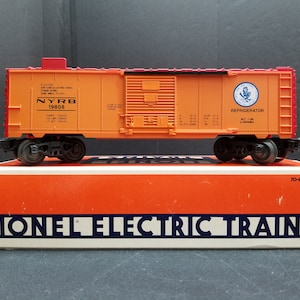 Lionel O Escala Nueva York Central N,Y,C Caja de Hielo Car Boxcar 6-19808 Naranja