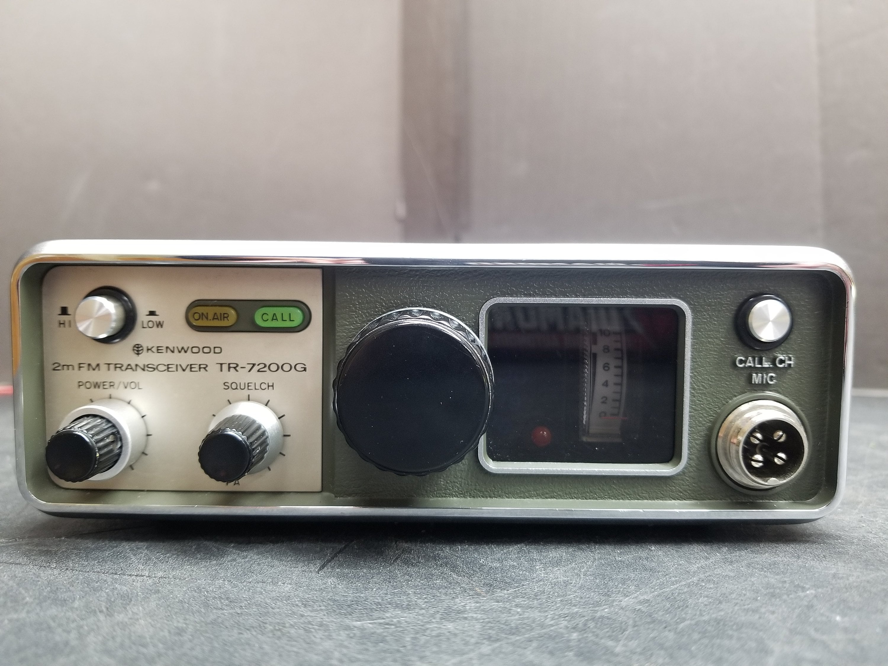 Vintage Kenwood 2m FM Transceiver TR-7200G Tested Working