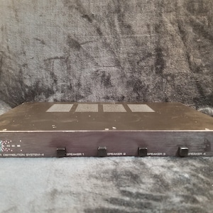 Vintage Sonance Speaker Distribution System-4 Tested Working