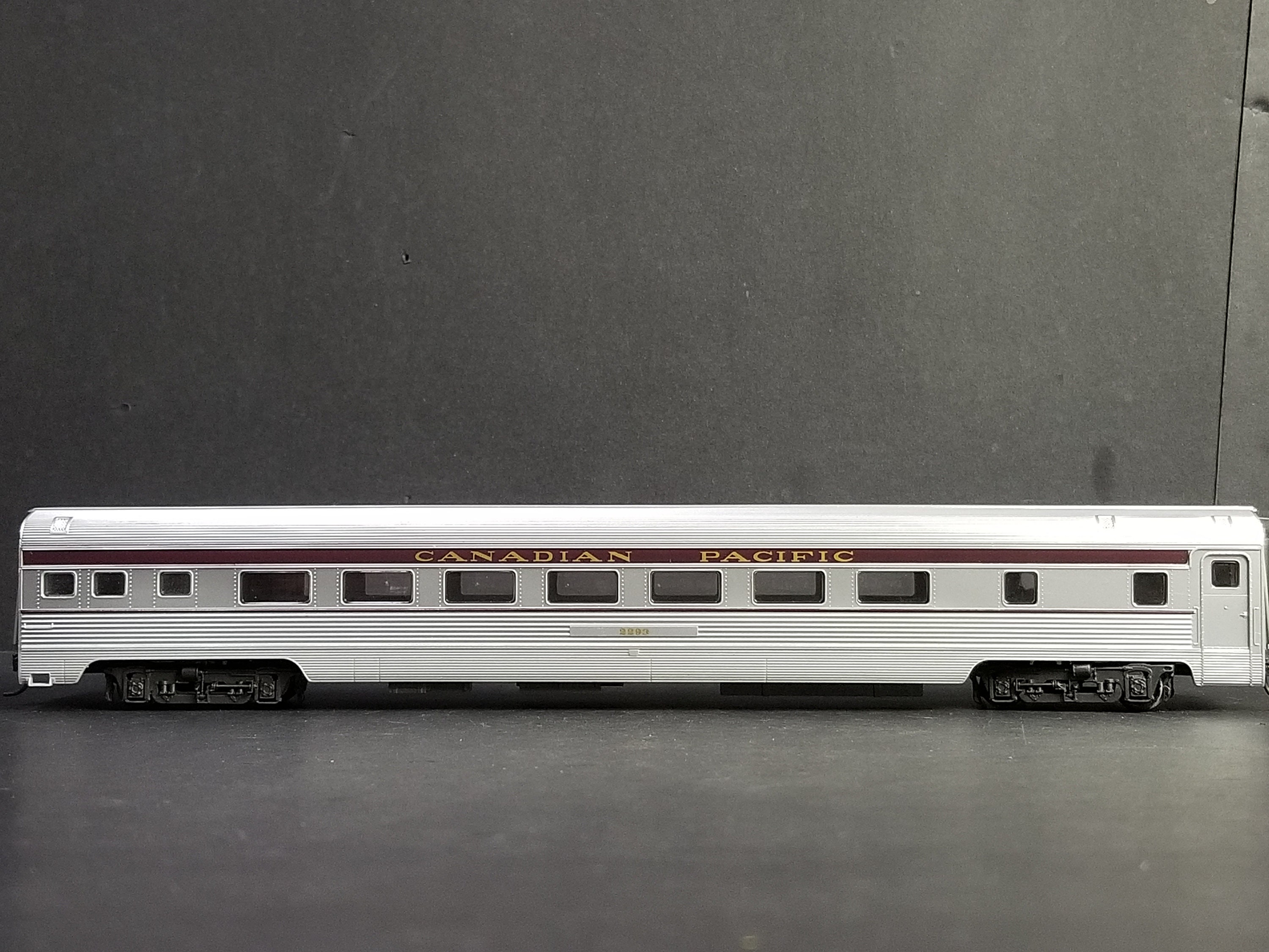 Rivarossi HO Scale Canadian Pacific 2293 Silver Coach Etsy