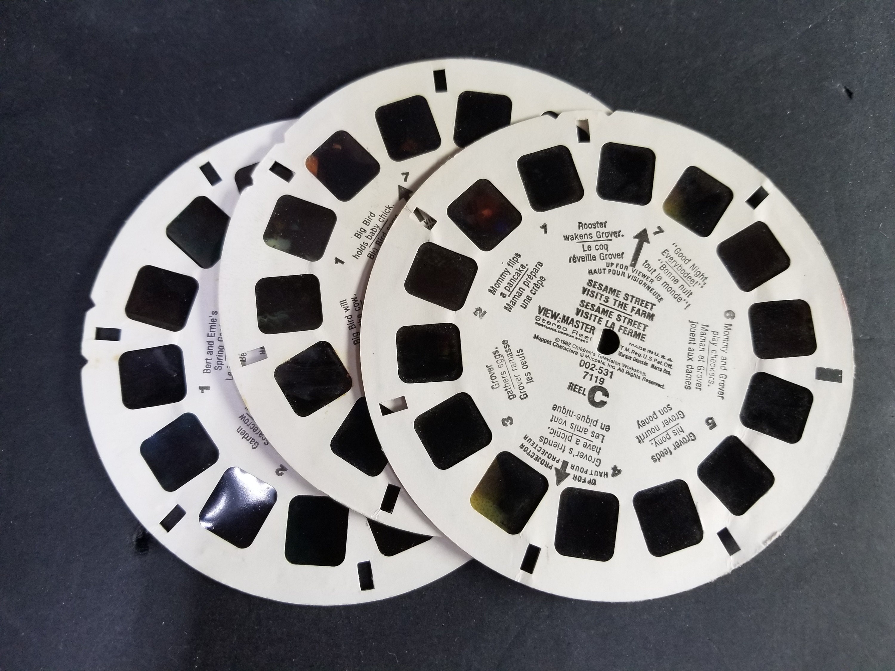 View-Master Fraggle Rock, 7124 004-632, Reel B, 1984 Henson Assoc