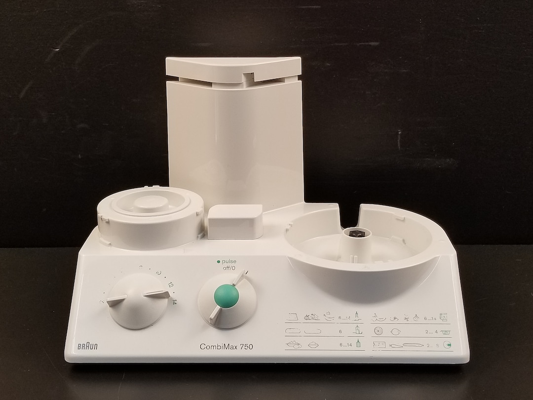 Vintage Braun Combimax 750 Food Processor Unit for Parts/repair Etsy