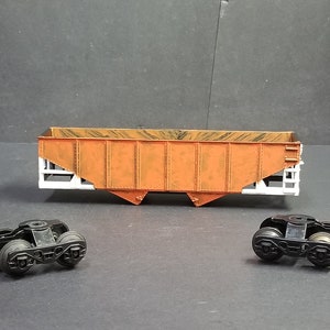 Lionel O Scale 2 Bay Hopper Custom Painted