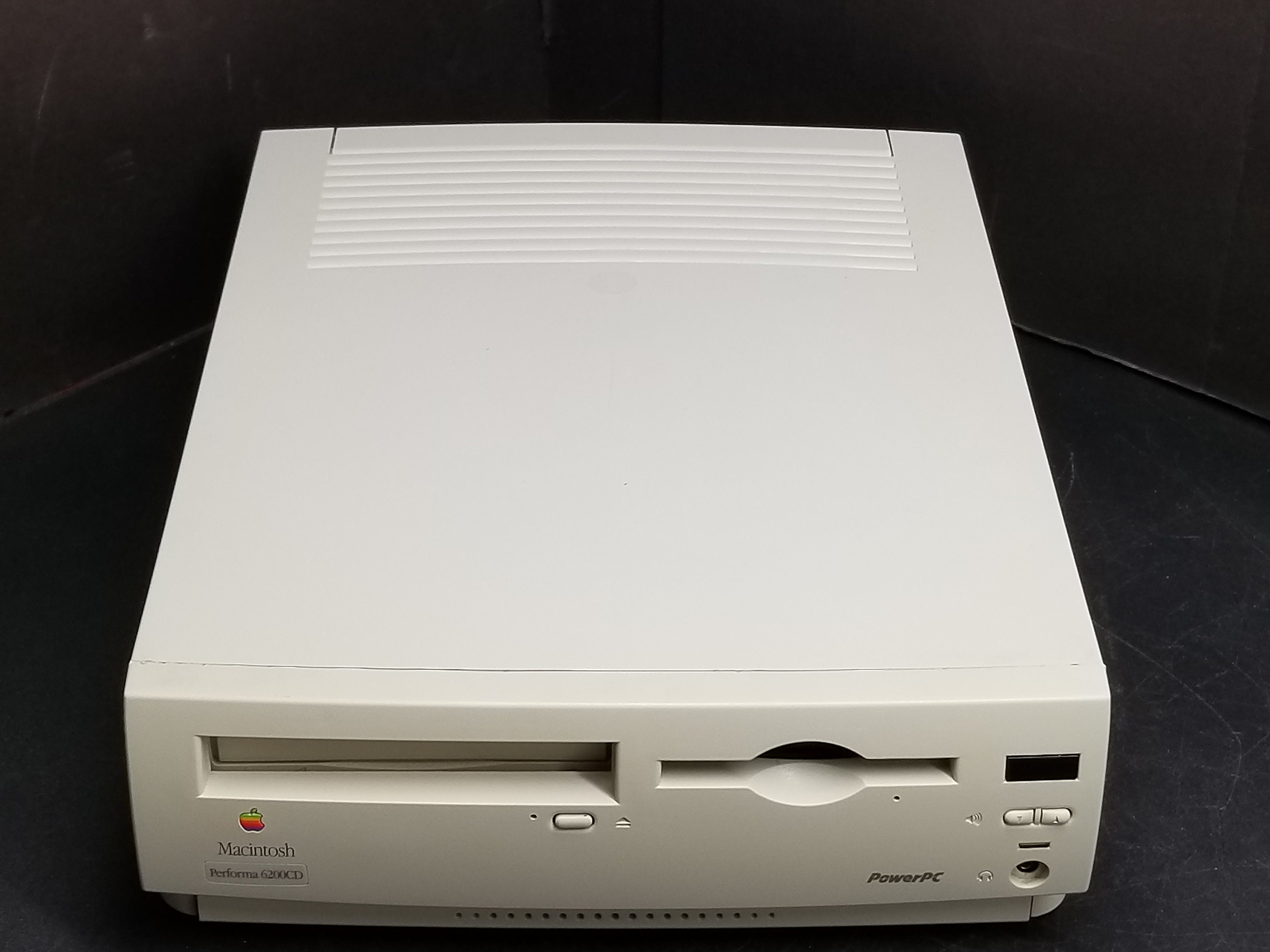 Vintage Apple Macintosh Performa 6200CD Powerpc Tested Not Working 