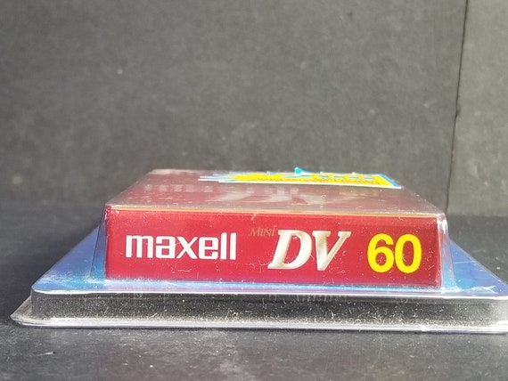 Cassette Vidéo MiniDV Maxell DVM-80 - 80 Minutes - Format Normal - Qualité Professionnelle