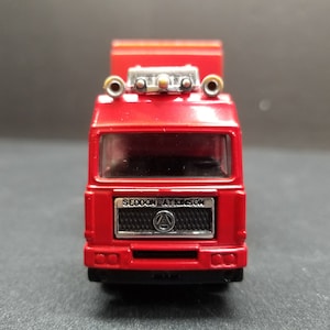 Corgi Diecast Seddon Atkinson Royal Mail Datapost Truck with Trailer Red