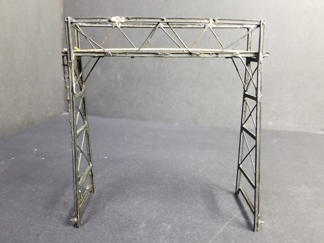 Unbranded HO Scale Railroad Footbridge Crossing Die Cast Etsy