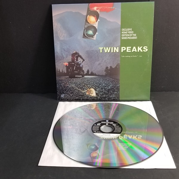 Twin Peaks Warner Home Video Laser Disc Excellent