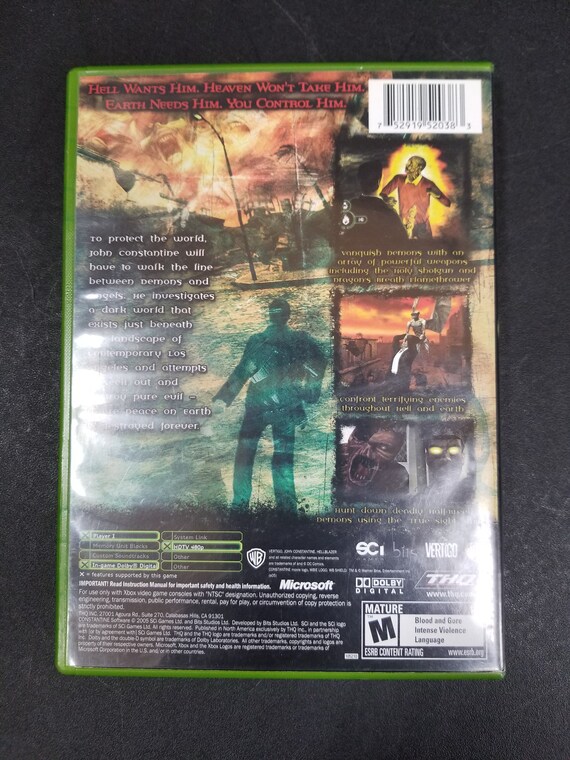 コンスタンティン - Xbox - 完全版 - Etsy 日本