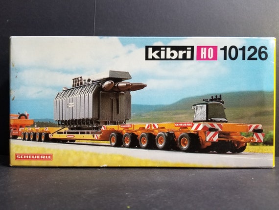 Kirbi HO 10126 20-wheel Trailer With Transformer Load Kit See