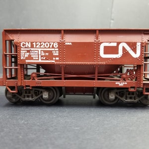 Atlas O Scale CN 122076 Ore Hopper Brown Canadian National