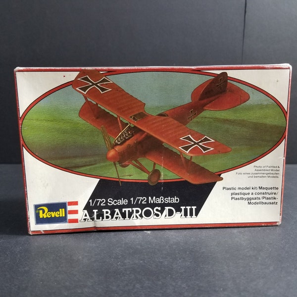 Revell 1/72 Albatros D-III H4110 Neue offene Box