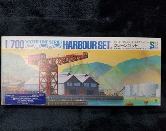 Vintage 1:700 Scale Tamiya Shizuoka Water Line Series Harbour Set Model Kit 31510 New in Box