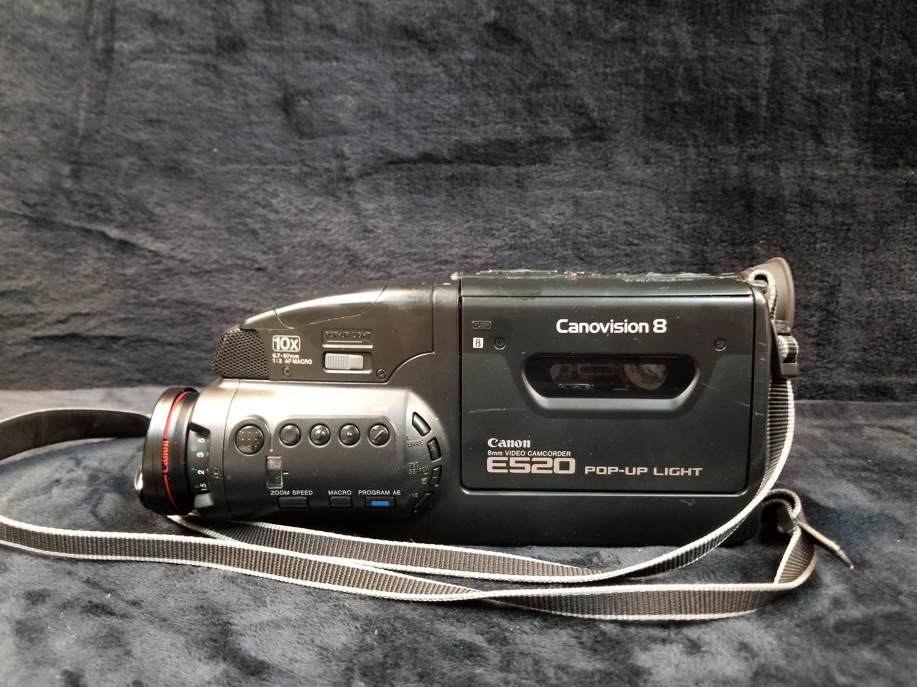 Vintage Canon Canovision E520A 8mm Camcorder for Parts Etsy