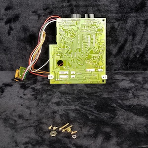 Vintage Mitsubishi Model LT-46 Turntable Parts Original Board Part 874002-1