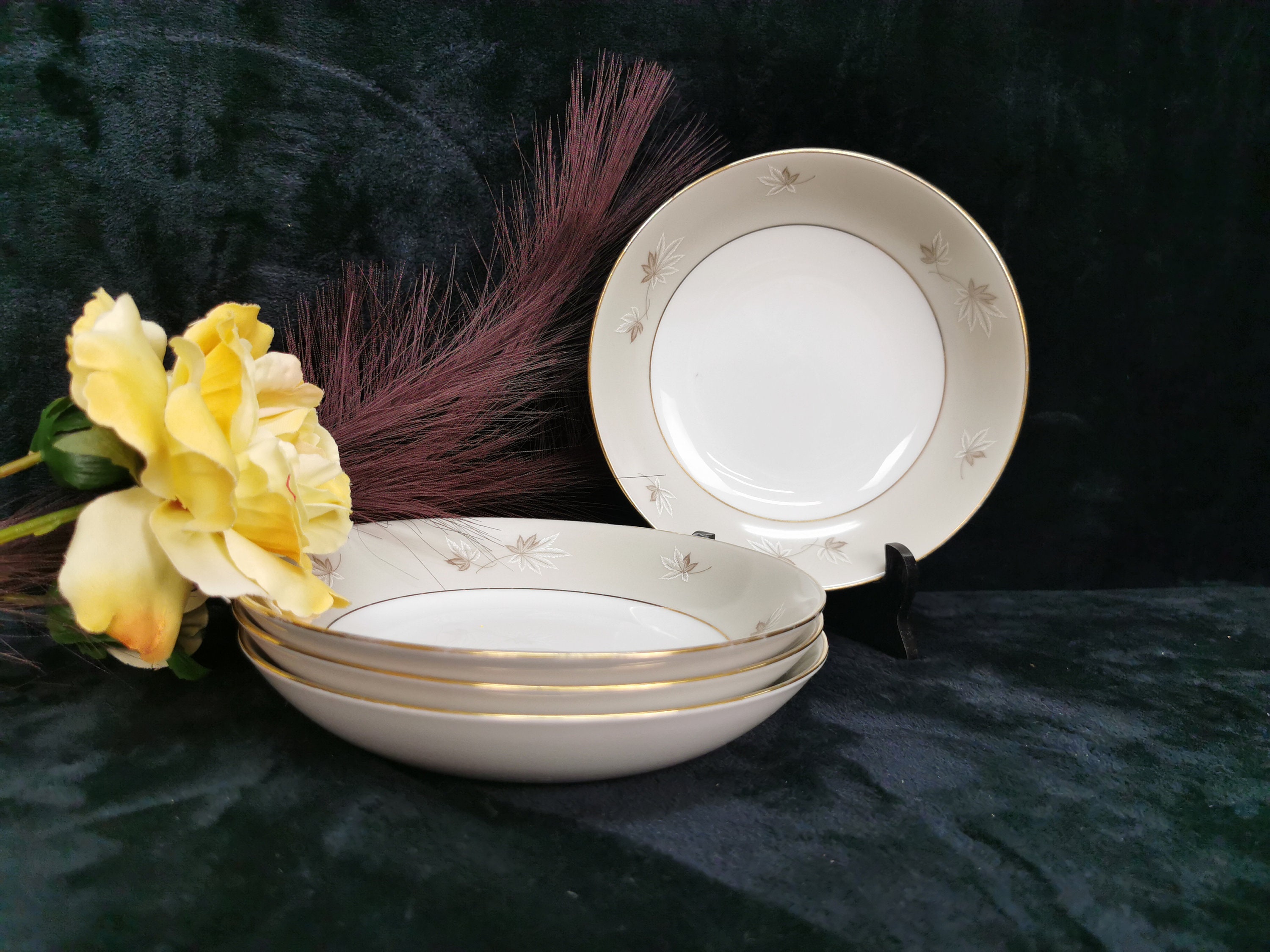 Set of 4 Vintage Zylstra Handcrafted Select Fine China Set of 4 Vintage Zylstra Handcrafted Select Fine China
