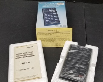Realistic Universal Remote Control Model 150 New Old Stock