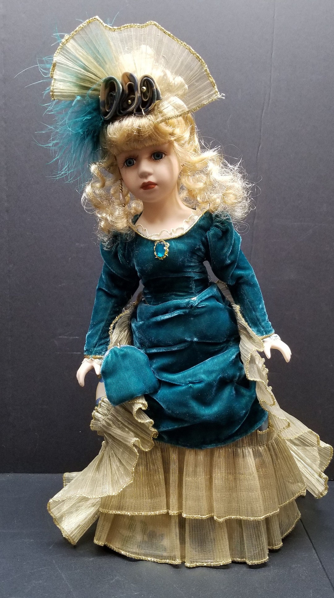 This is a Porcelain Doll the Collectors Choice Series by Dandee Etsy