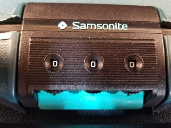 ヴィンテージ サムソナイト スーツケース 2個セット ネイビーブルー