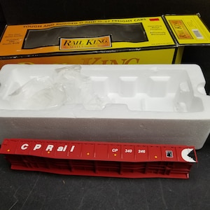 MTH O Scale Canadian Pacific Gondola Car With Box Missing Bogies