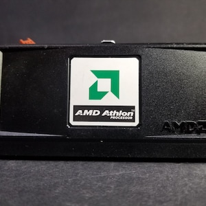 Vintage AMD Athlon Processor Unit With Heatsink Fan Untested