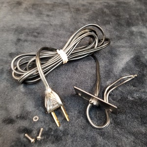Vintage Audio Reflex MR-110 Turntable Replacement Original Power Cable