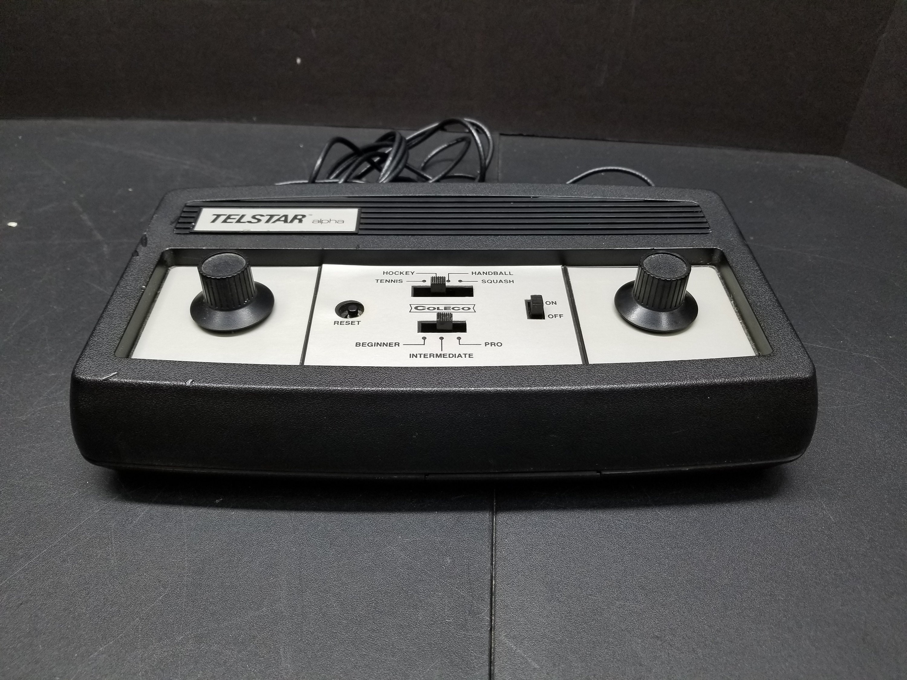 Vintage 1977 Coleco 6030 Telstar Alpha 4 Video Games Tennis