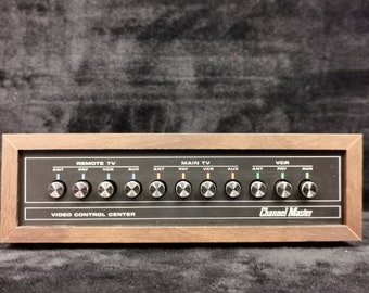 ヴィンテージチャンネルマスタービデオコントロールセンターモデル0770B動作テスト済み