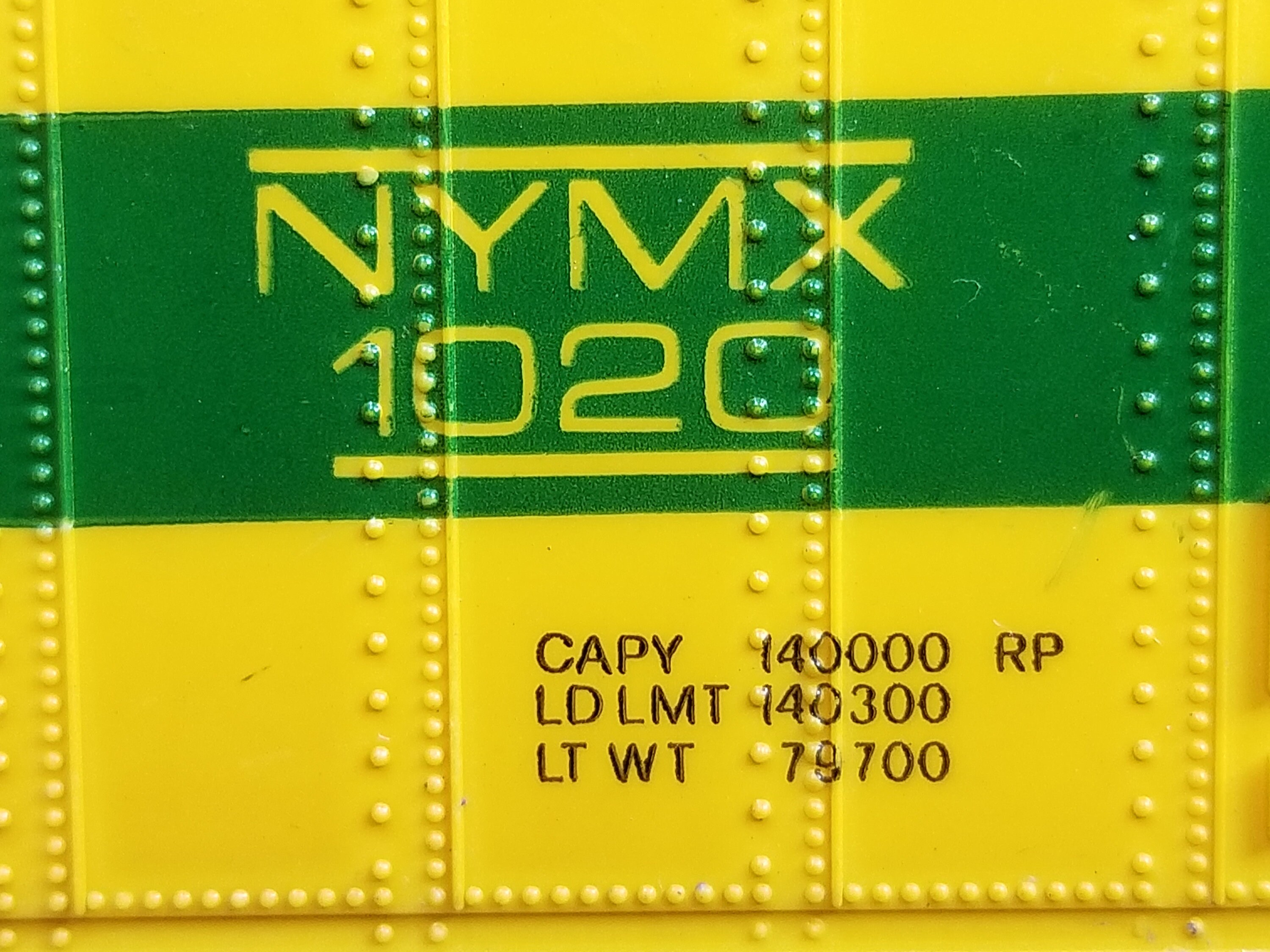 York Reefer Lima HO Scale New York Central Reefer Car: Nymx #1020 Yellow & Green - Etsy