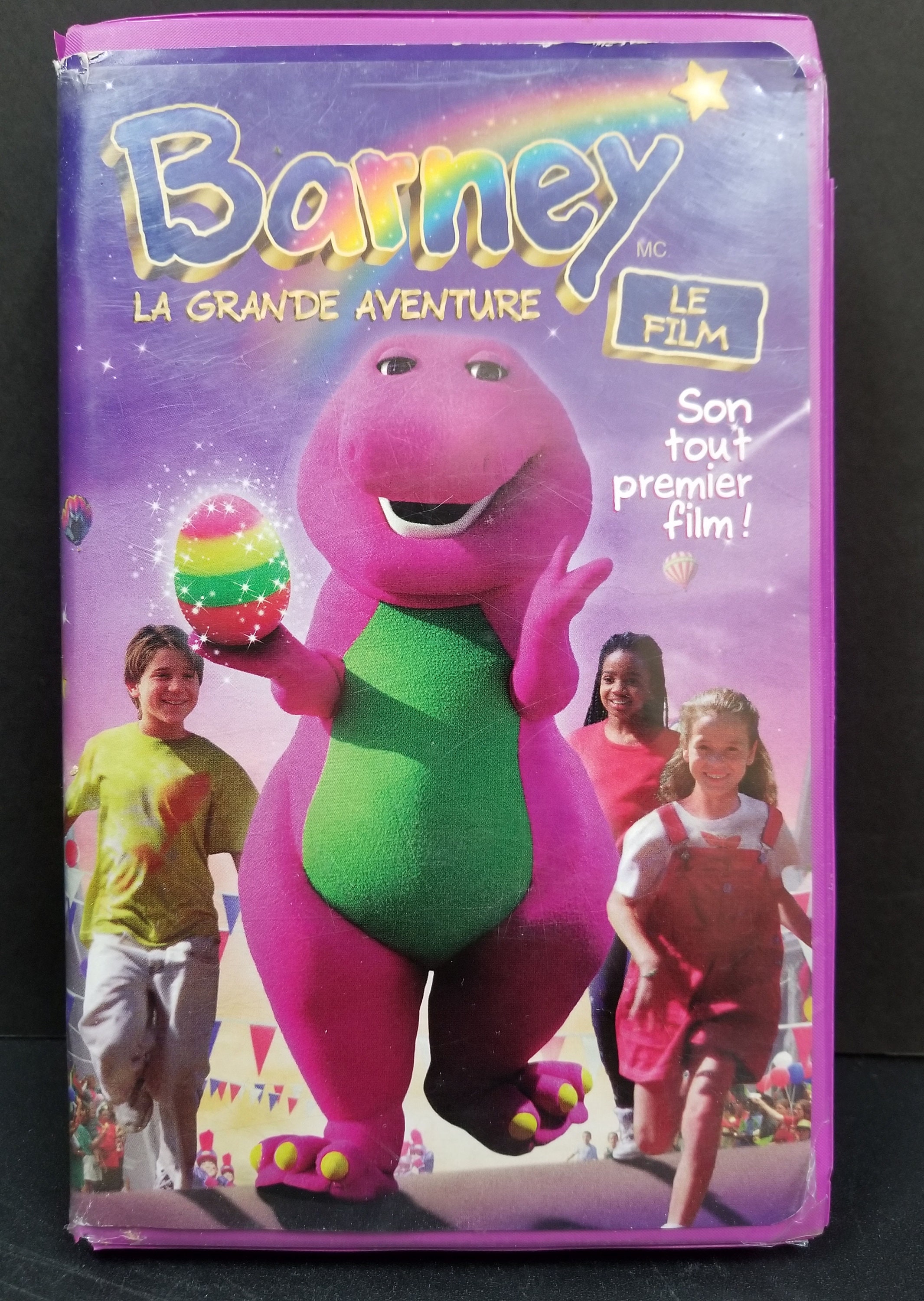 Barney La Grande Aventure Le Film French Version Polygram - Etsy Canada