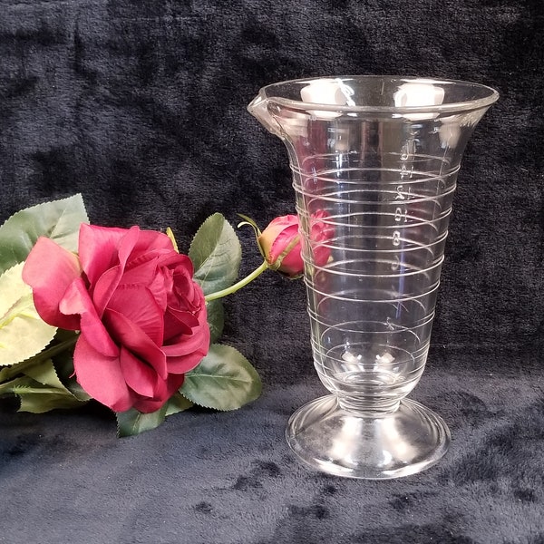 Glass Measuring Cup Etched Etsy