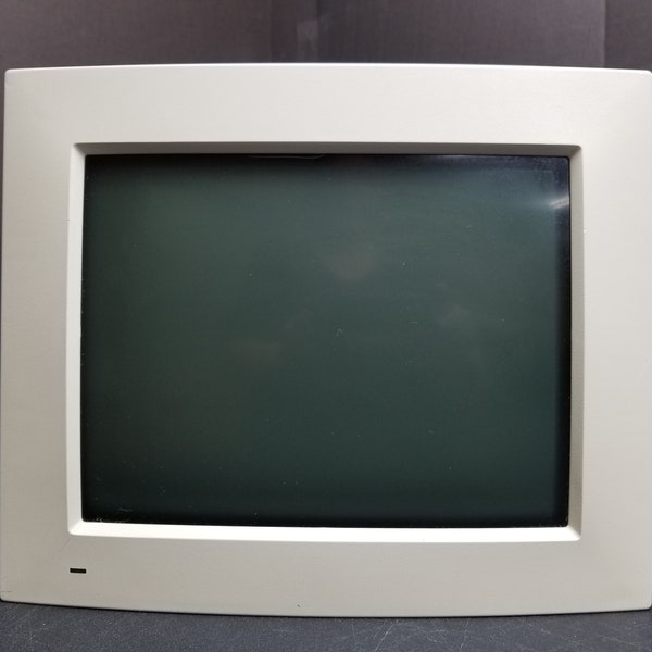 Vintage Apple Macintosh 12'' Monochrome Display M1050 Tested Working