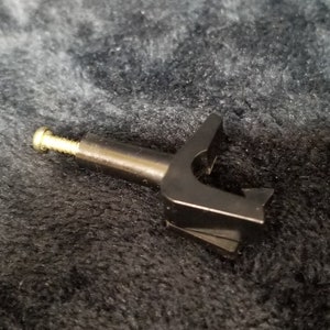Vintage Sanyo TP 240 draaitafelonderdelen originele armsteun met schroef