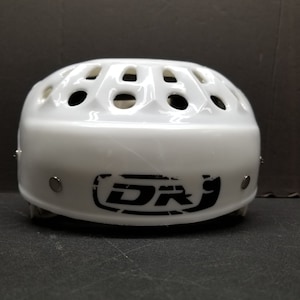 DR Ice Skating Hockey Helmet Junior Youth Jr Skate Boarding Toboggan White