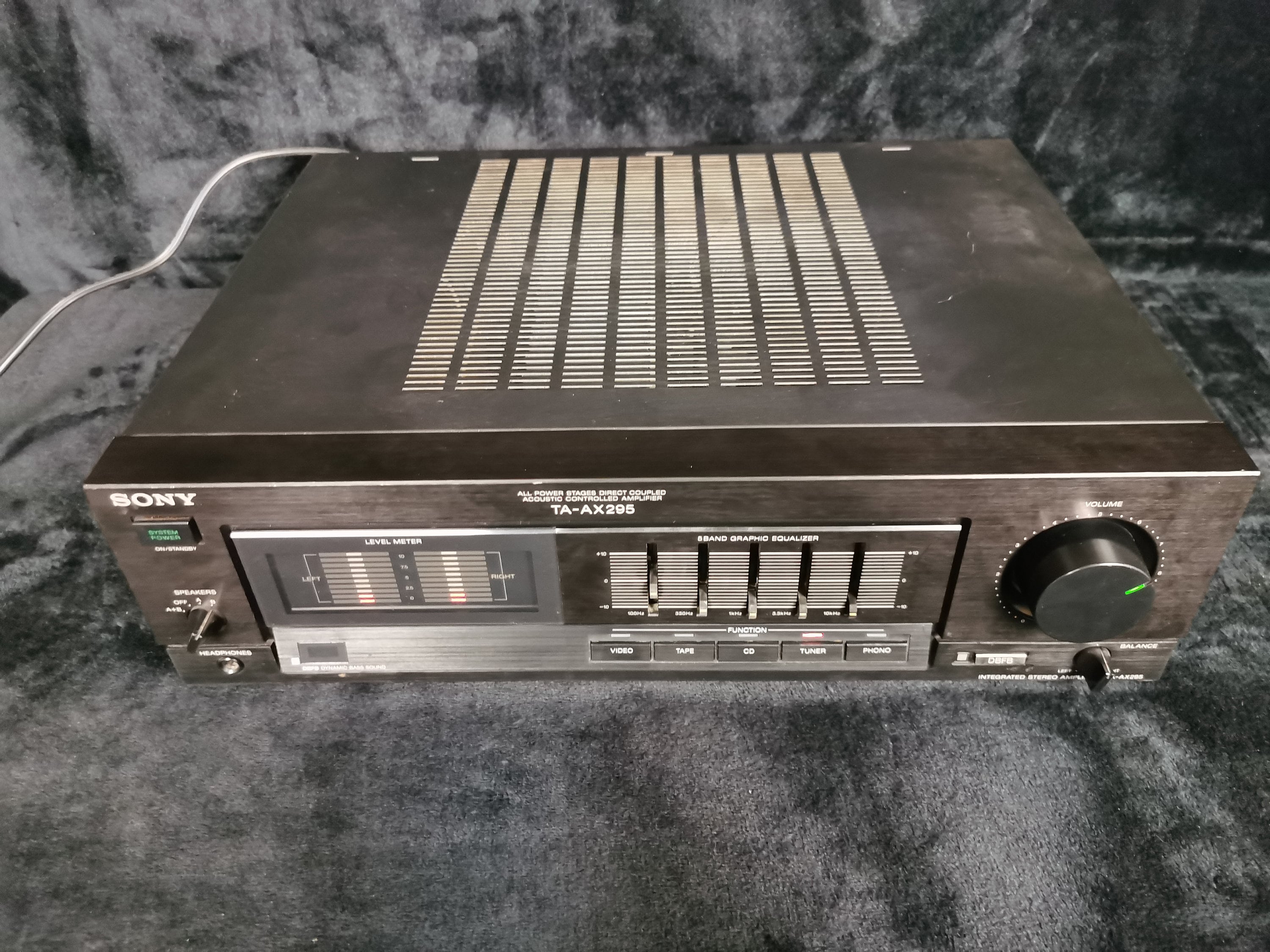 Sony TA-AX295 All Power Stages Direct Coupled Acoustic Controlled