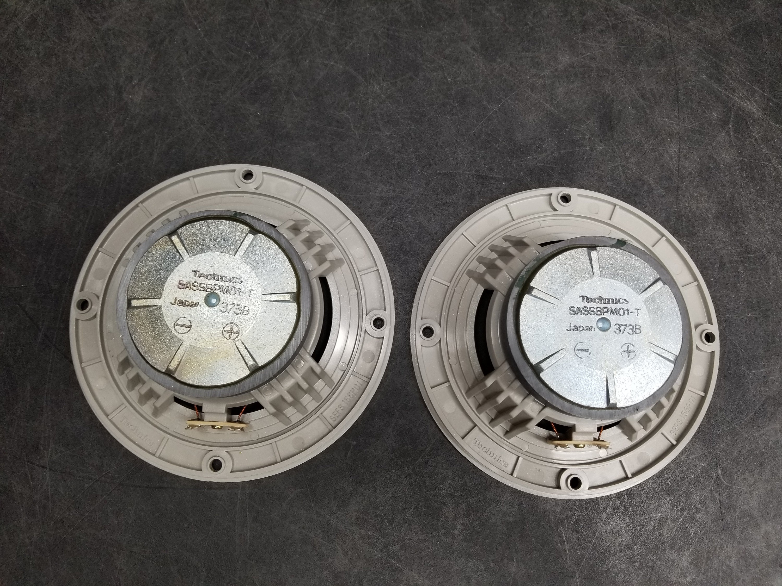 Vintage Technics SB-X700 Pair of Midrange Speakers Tested Working