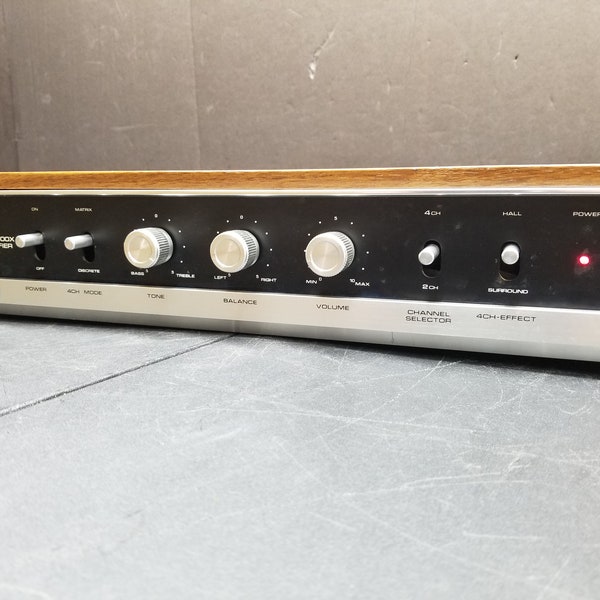 Sanyo Quadraphonic Rear Chanel Decoder Model DCA 1500X Decoder-Amplifier Works