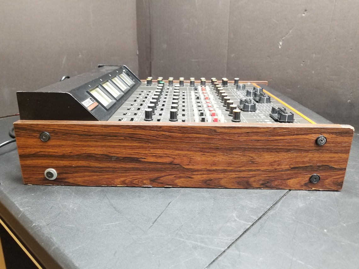 Vintage Teac Model 3 Tascam Series Audio Mixer Mixing Console Etsy