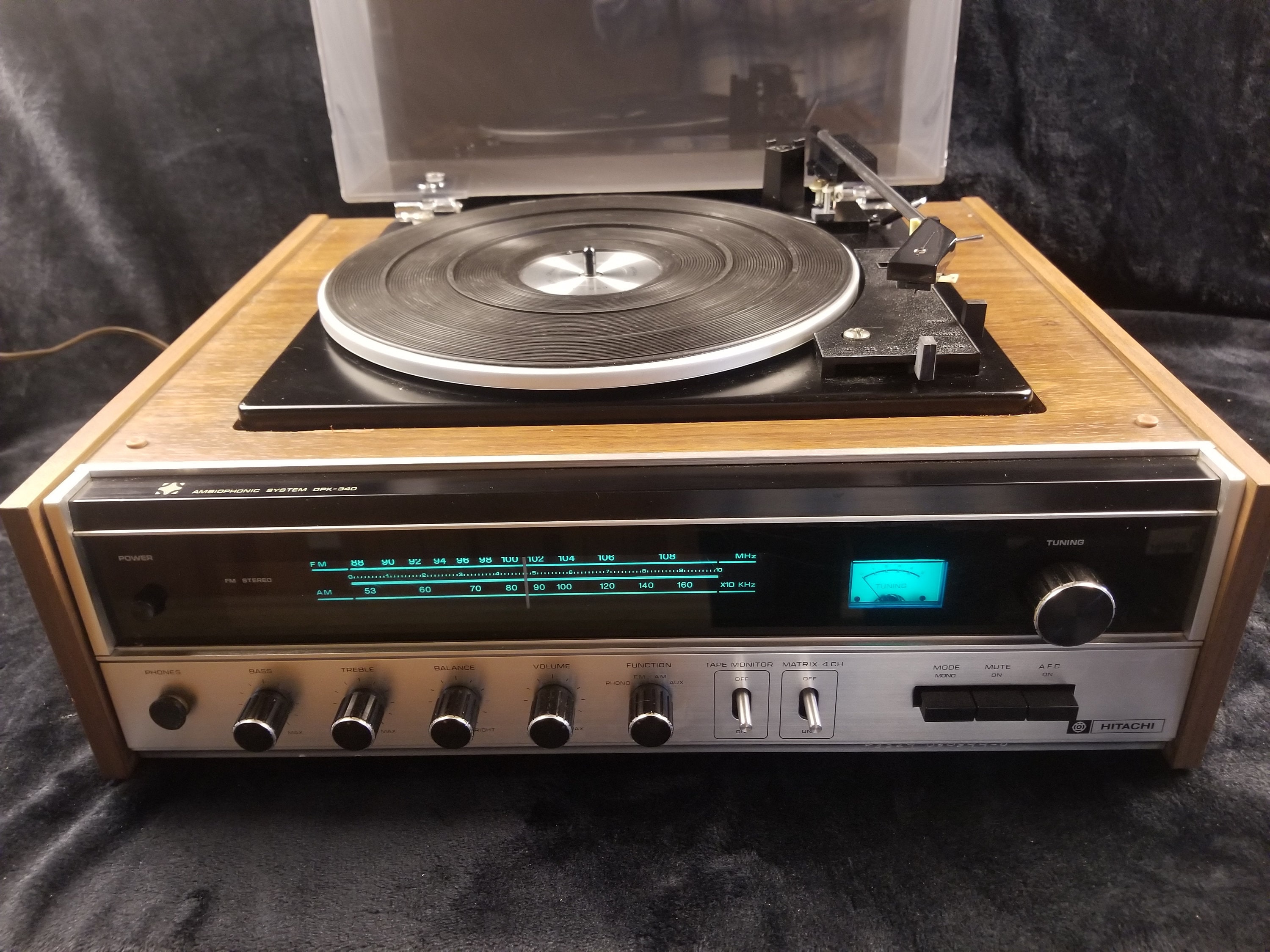 Vintage Hitachi DPK-340 Turntable - Tested Working - Etsy