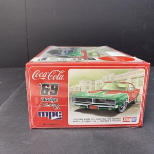 MPC 1969 Dodge Charger RT Coca Cola Model Car Kit - 1:25 Scale - Etsy