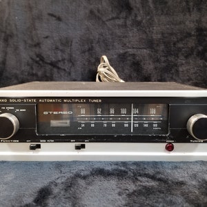 Vintage Nikko Solid State Automatic Multiplex Tuner Tested