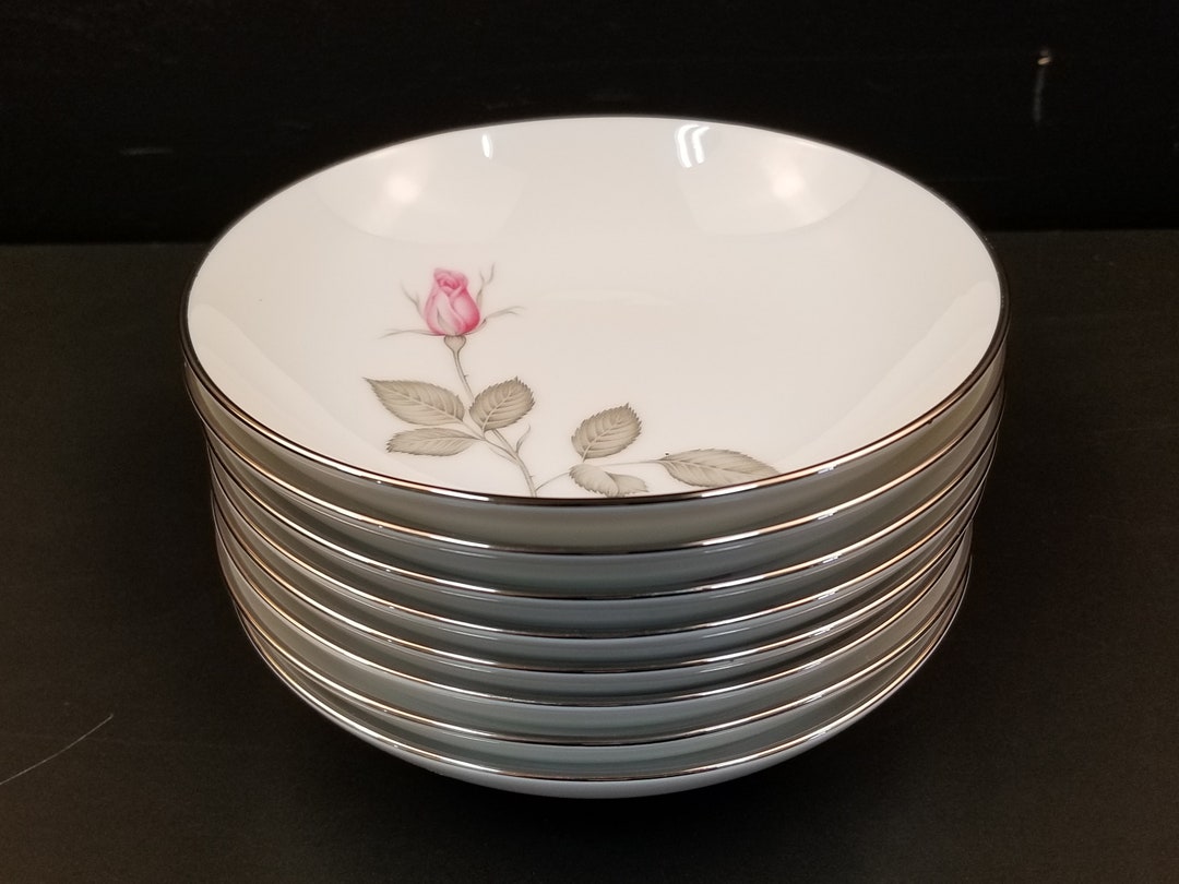 Vintage Zylstra Rose Hancrafted Selected Fine China Set of 8 Etsy