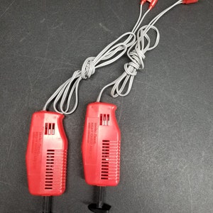 Radio Shack Vintage Artin Tandy Spiral Tier Night Chase Controllers Lot of 2