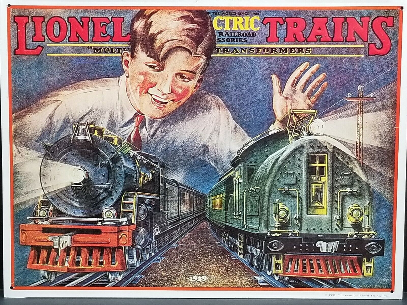 Lionel Train Retro 