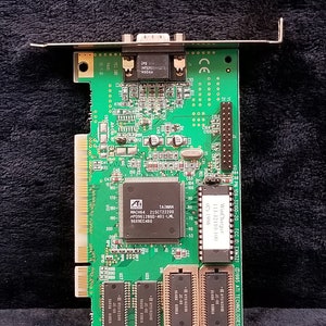 Vintage ATI Technologies ATI Mach64 1MB PCI Graphics Adapter Untested