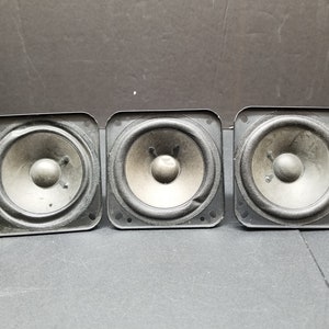 Drei Sony Lautsprecher 1-505-748-11 15W 8 Ohm 3"