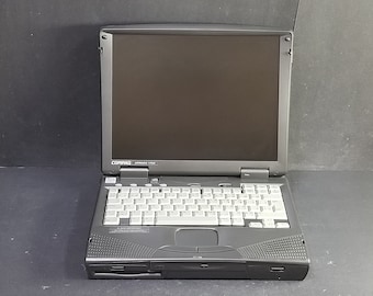 Vintage Compaq Armada 1700 Laptop For Parts/Repair Turns On