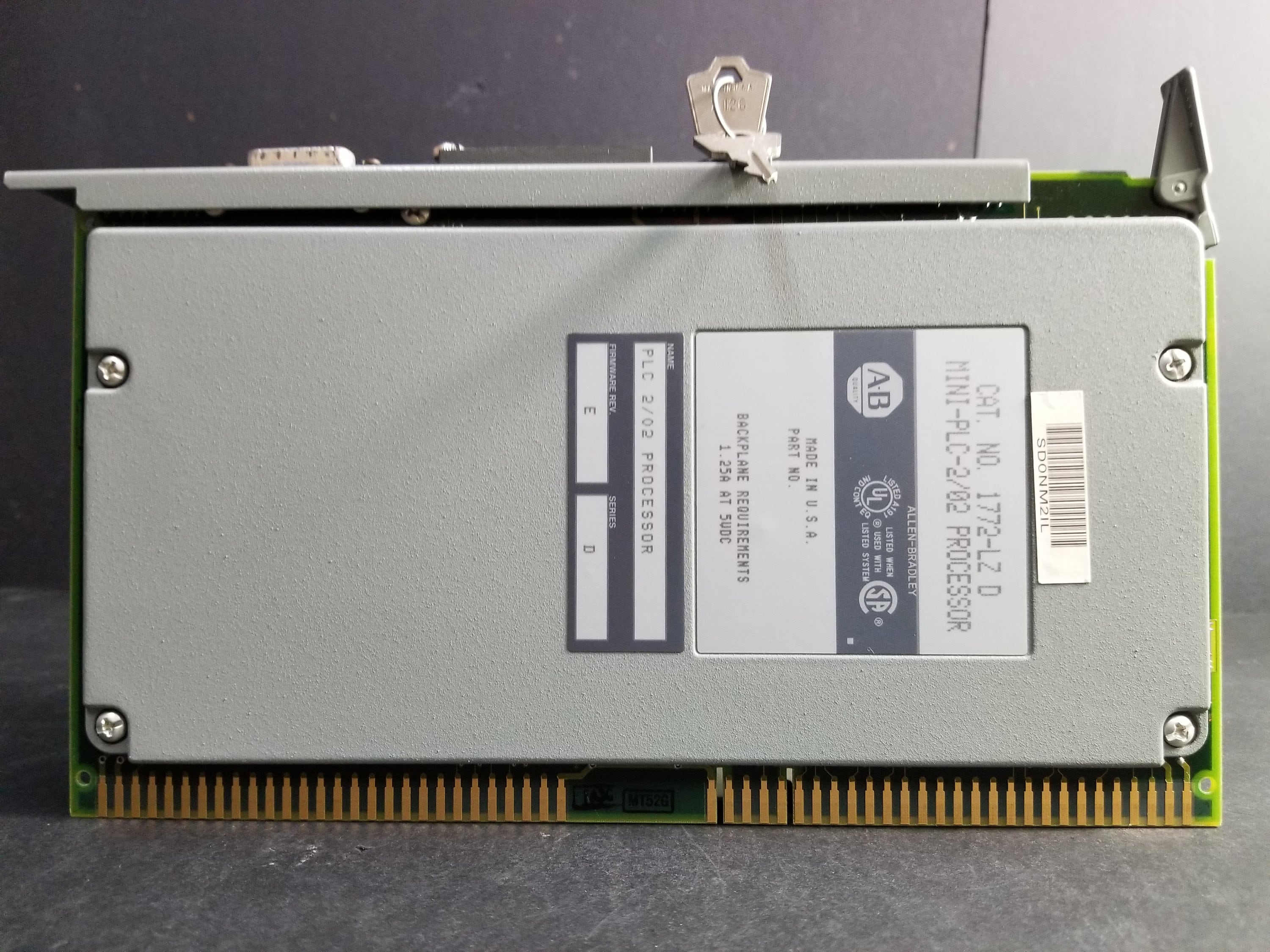 Alen Bradley Cat. No. 1772-LZ D Mini-PLC-2/02 Processor